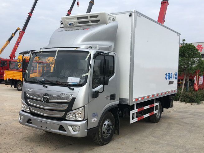 福田歐馬可S1 4.2米冷藏車