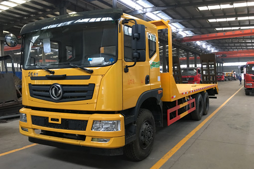 東風后八輪平板運輸車